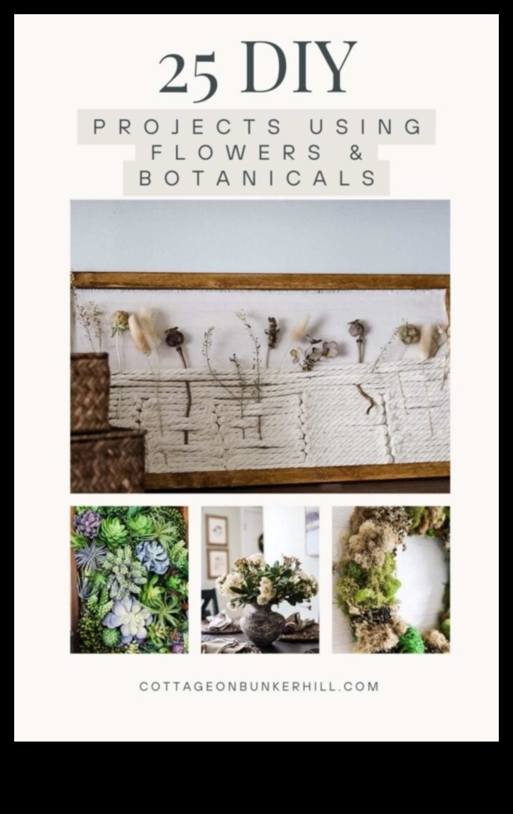 Crafting with Plants: DIY Projects for Botanical Creations